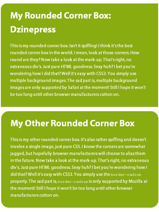 CSS3 Tutorials for Web Development