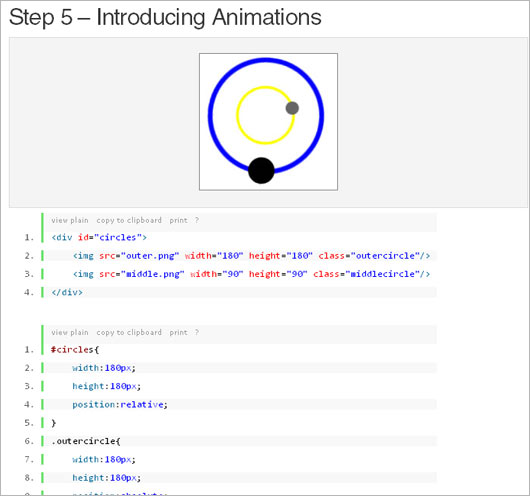 CSS3 Tutorials for Web Development