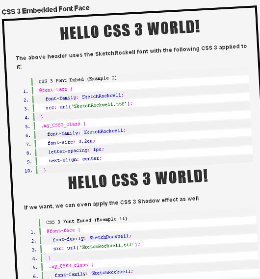 CSS3 Tutorials for Web Development