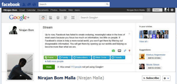 Facebook Timeline Cover : Creative Examples