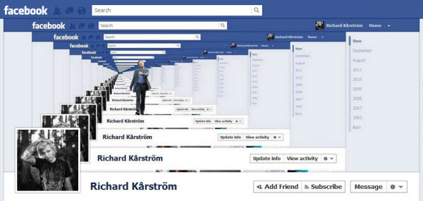 Facebook Timeline Cover : Creative Examples