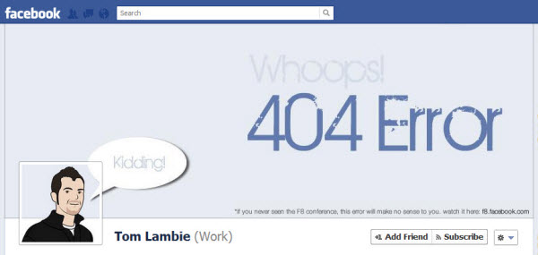 Facebook Timeline Cover : Creative Examples