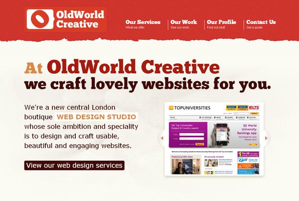 Big Typography Websites