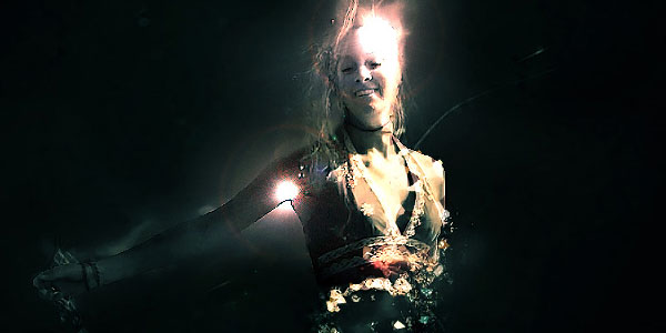Create a Crystallized Water Girl Figure with Disintegration Effect in Photoshop