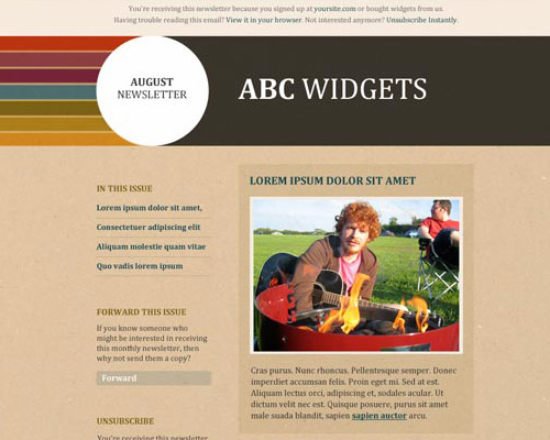 email template free abc widgets2