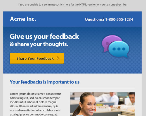 email template free acme